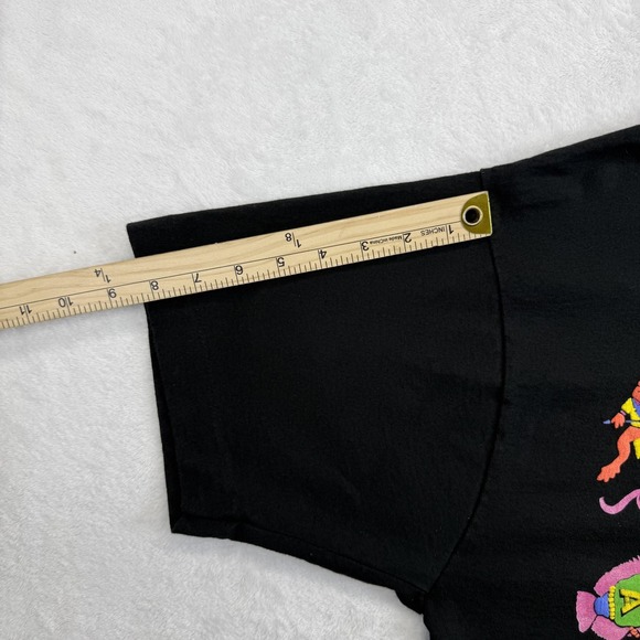 Vintage Fruit of the Loom Shirt Mens Extra Large Clown Fish Graphic 1990 USA 90s - Picture 8 of 10